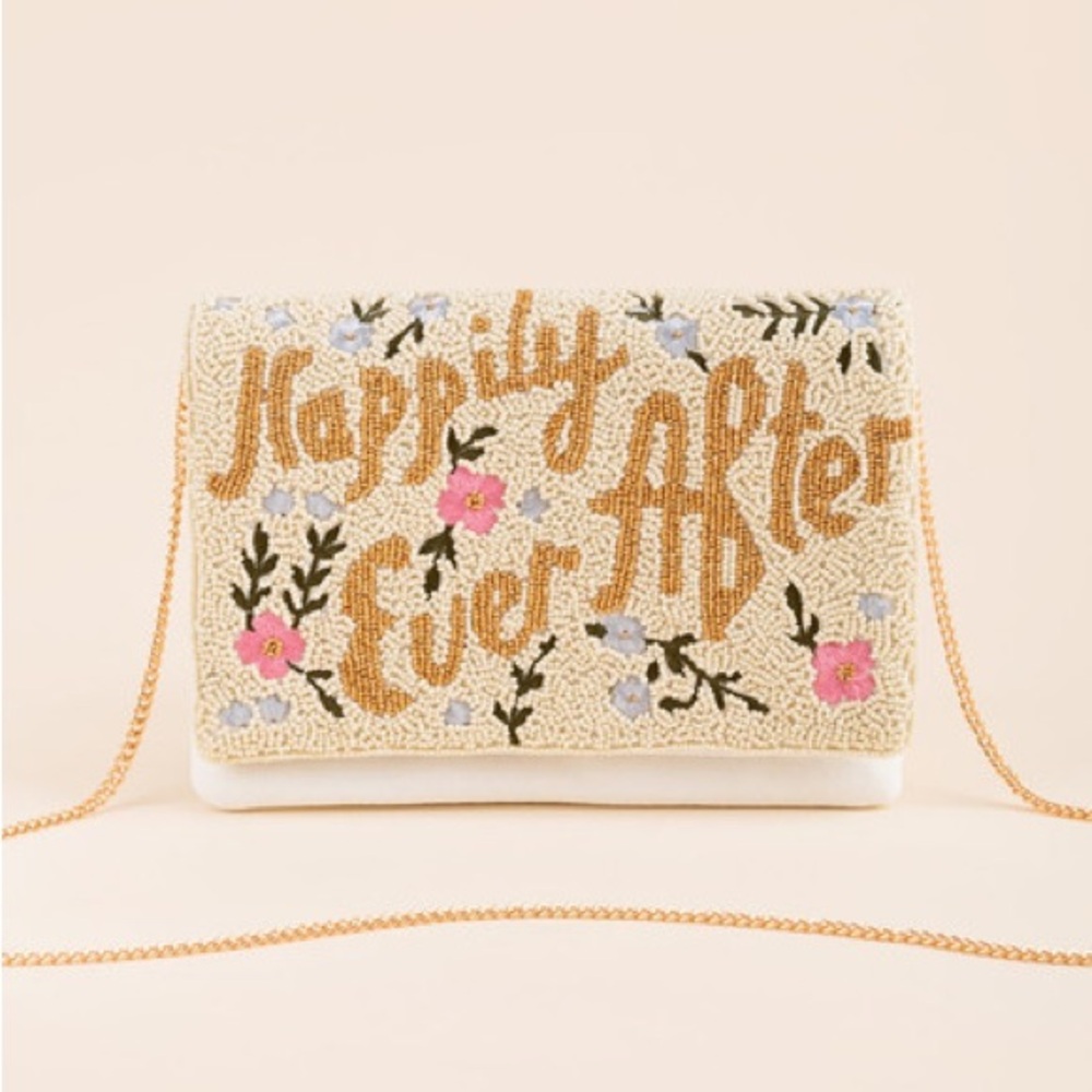 Beaded Bridal Clutch